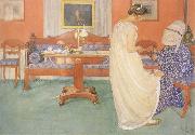 Carl Larsson The Bridesmaid France oil painting artist